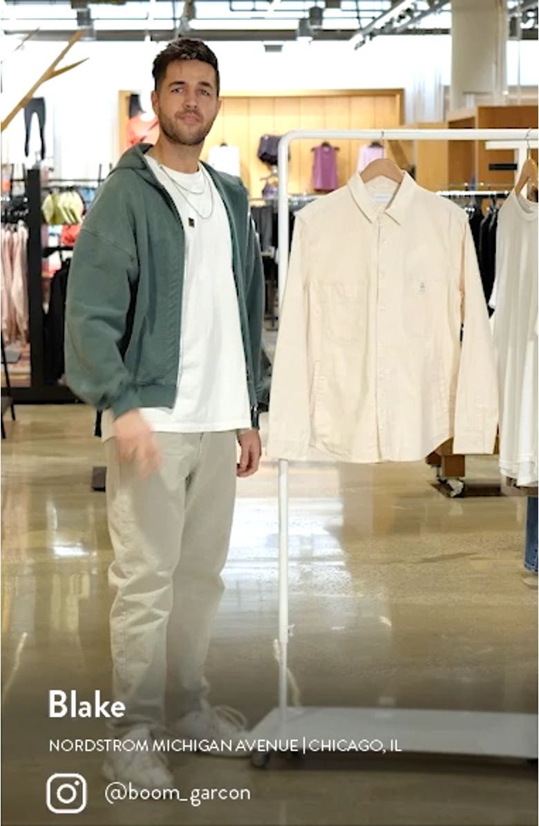 Heavyweight Cotton Overshirt, sales video thumbnail