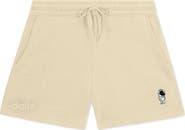 Dalix Womens Astronaut Midweight Washed Fleece Shorts