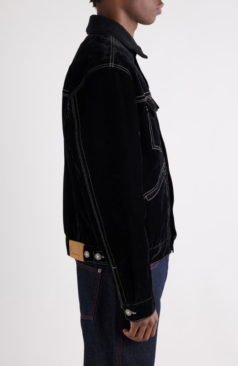 Isabel Marant Jango Jacket, Alternate, color, Black