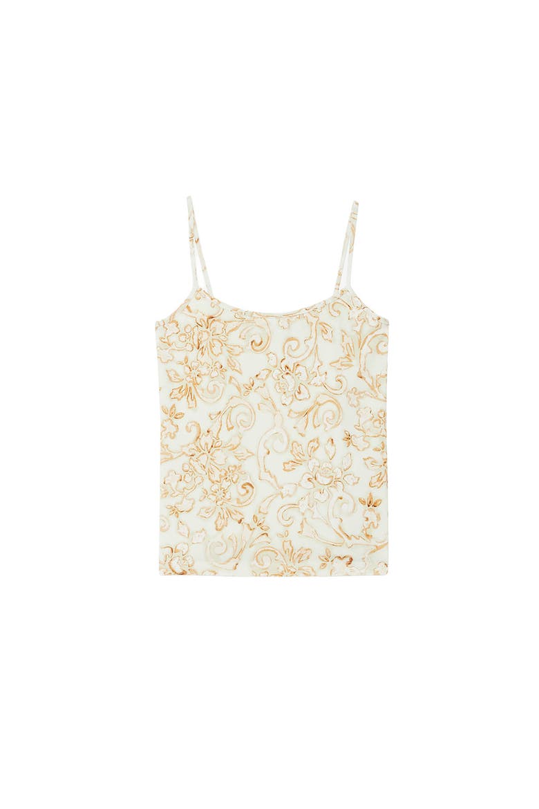 Printed Jersey Top, Alternate, color, Mint