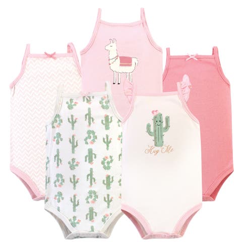 Soft Cotton Sleeveless Bodysuit