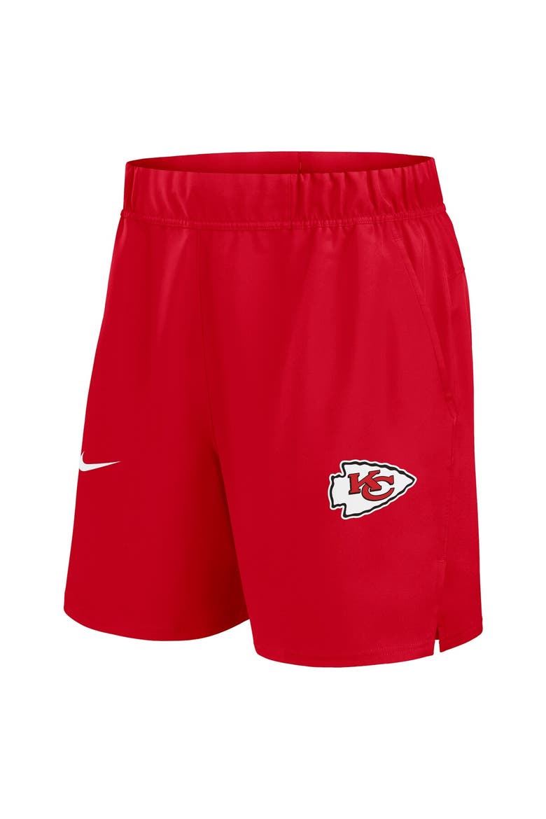 Men's Nike Red Kansas City Chiefs Blitz Victory Performance Shorts, Alternate, color, Red