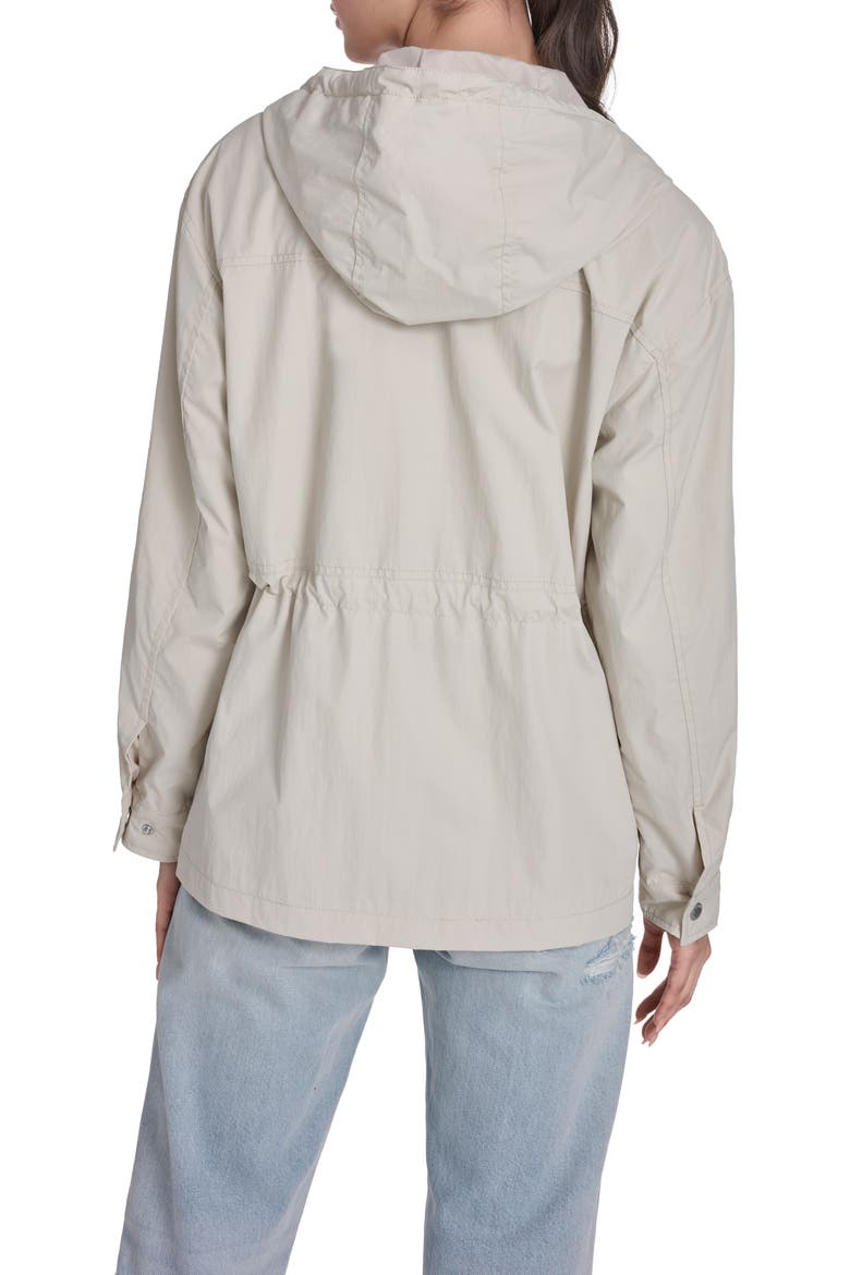 Water Resistant Hooded Jacket, Alternate, color, OATMEAL