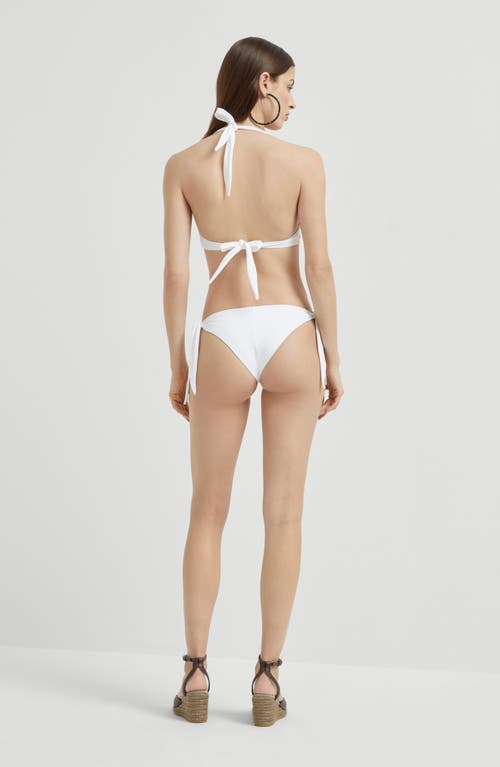 Brunello Cucinelli Techno Jersey Bikini Bottoms