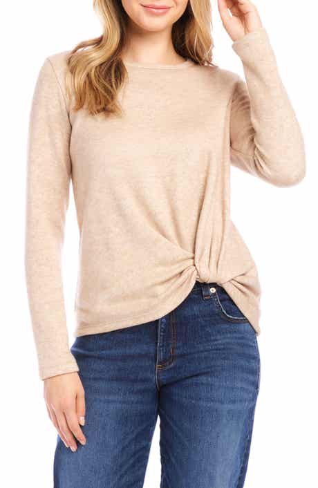 Karen Kane Knot Hem Knit Top