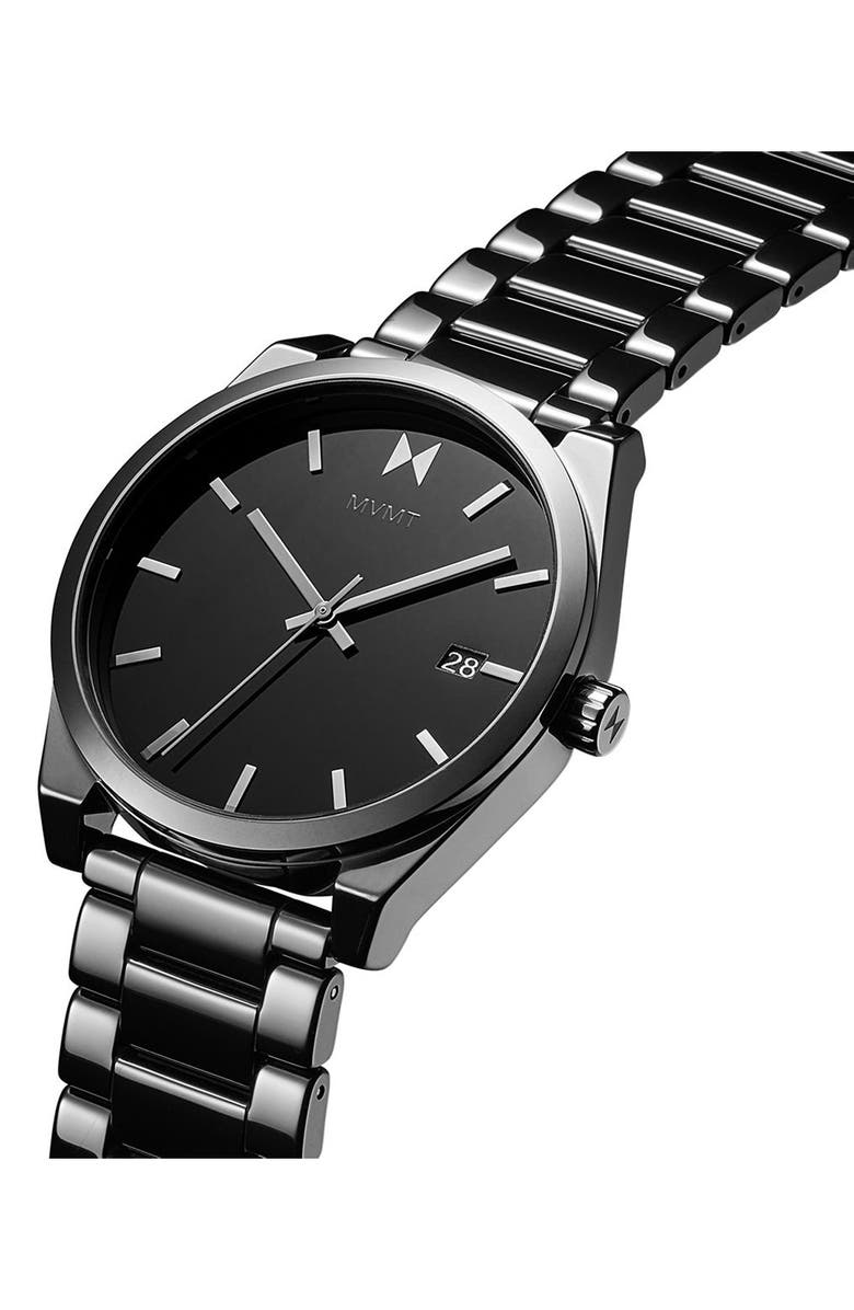 MVMT Element Ceramic Bracelet Watch, 43mm, Alternate, color, 