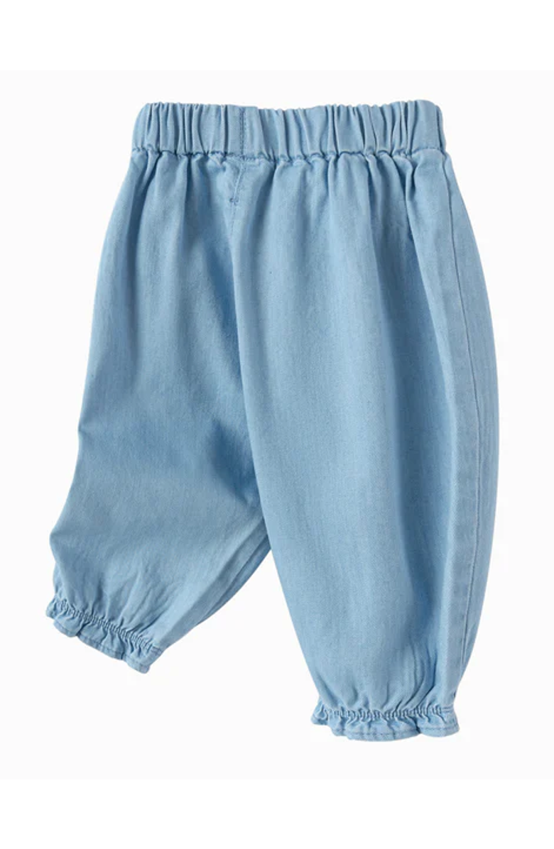 Balabala Baby Girl Have Fun Style Denim Trousers, Alternate, color, 