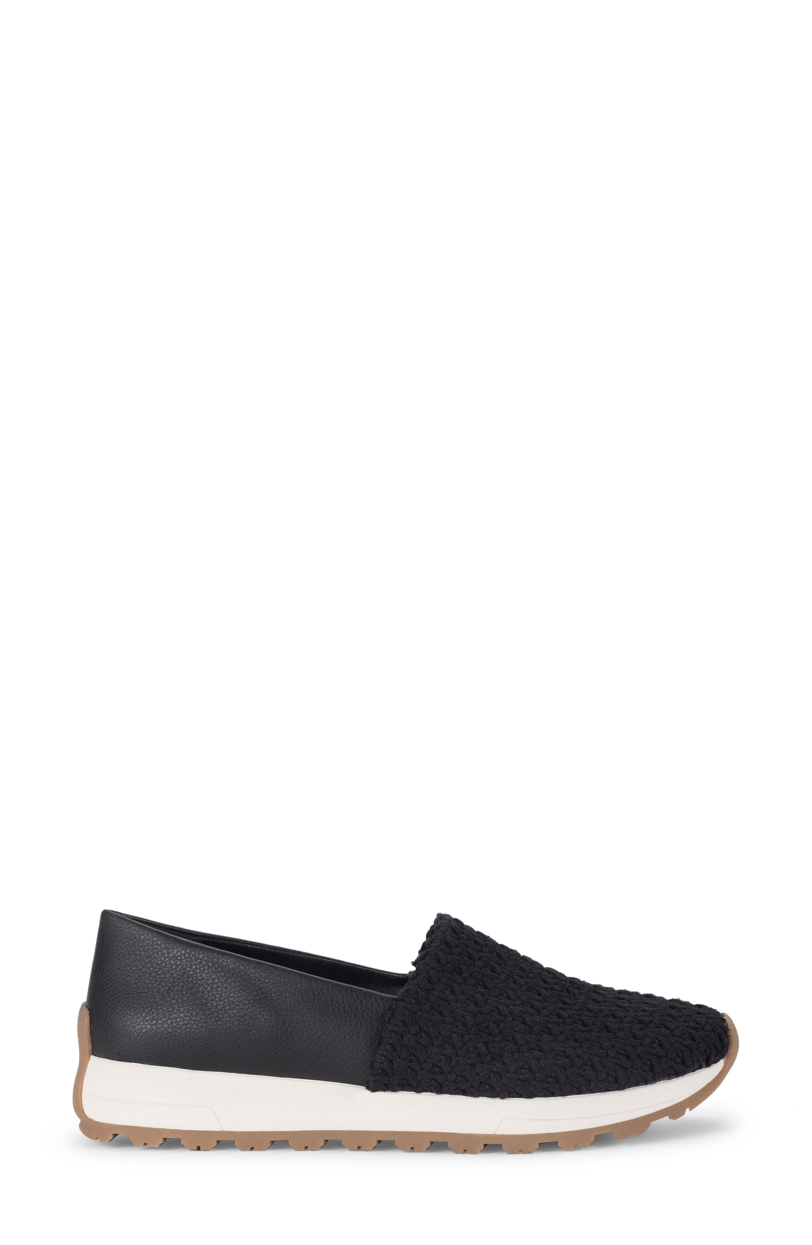 BARETRAPS Gennie Slip-On Sneaker, Alternate, color, Black Crochet