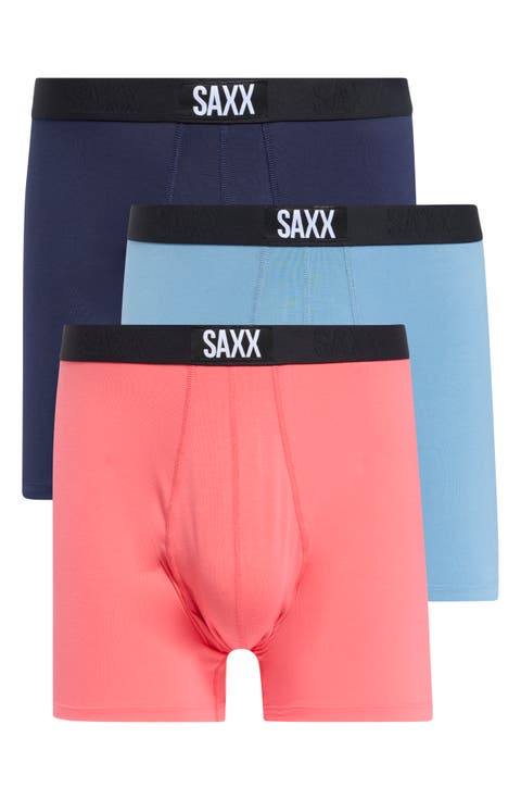 Assorted 3-Pack Vibe Super Soft Slim Fit Boxer Briefs
