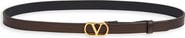 Valentino Garavani VLOGO Signature Leather Belt
