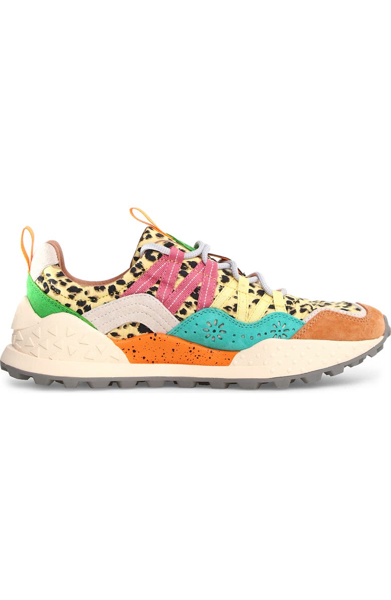 Flower MOUNTAIN Washi Sneaker, Alternate, color, Pink Multi