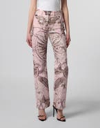 PHILIPP PLEIN Straight Cut Jeans Butterfly Tattoo Women
