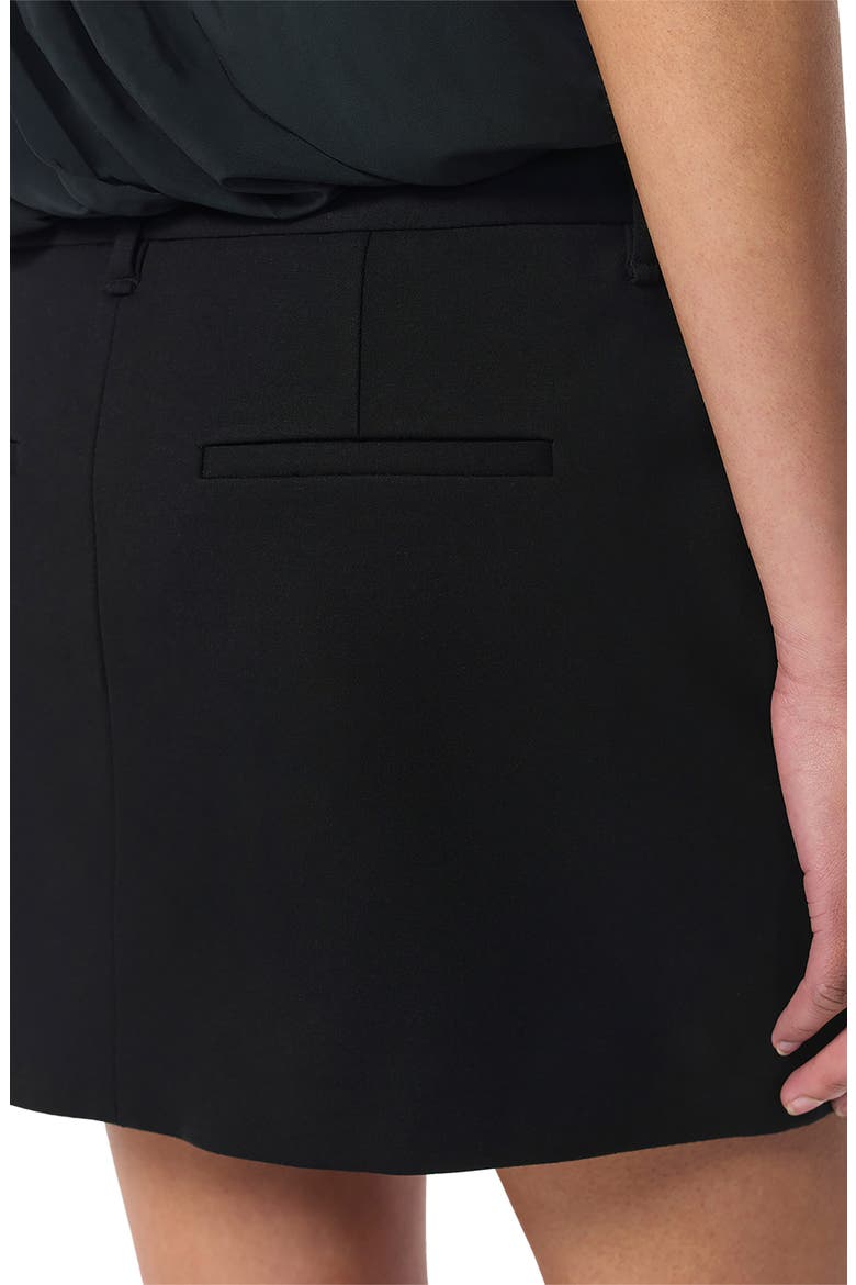 Irina Ponte Skort, Alternate, color, BLACK