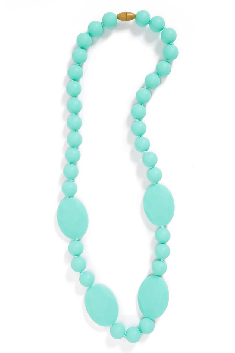 Perry Teether Necklace, Main, color, TURQUOISE