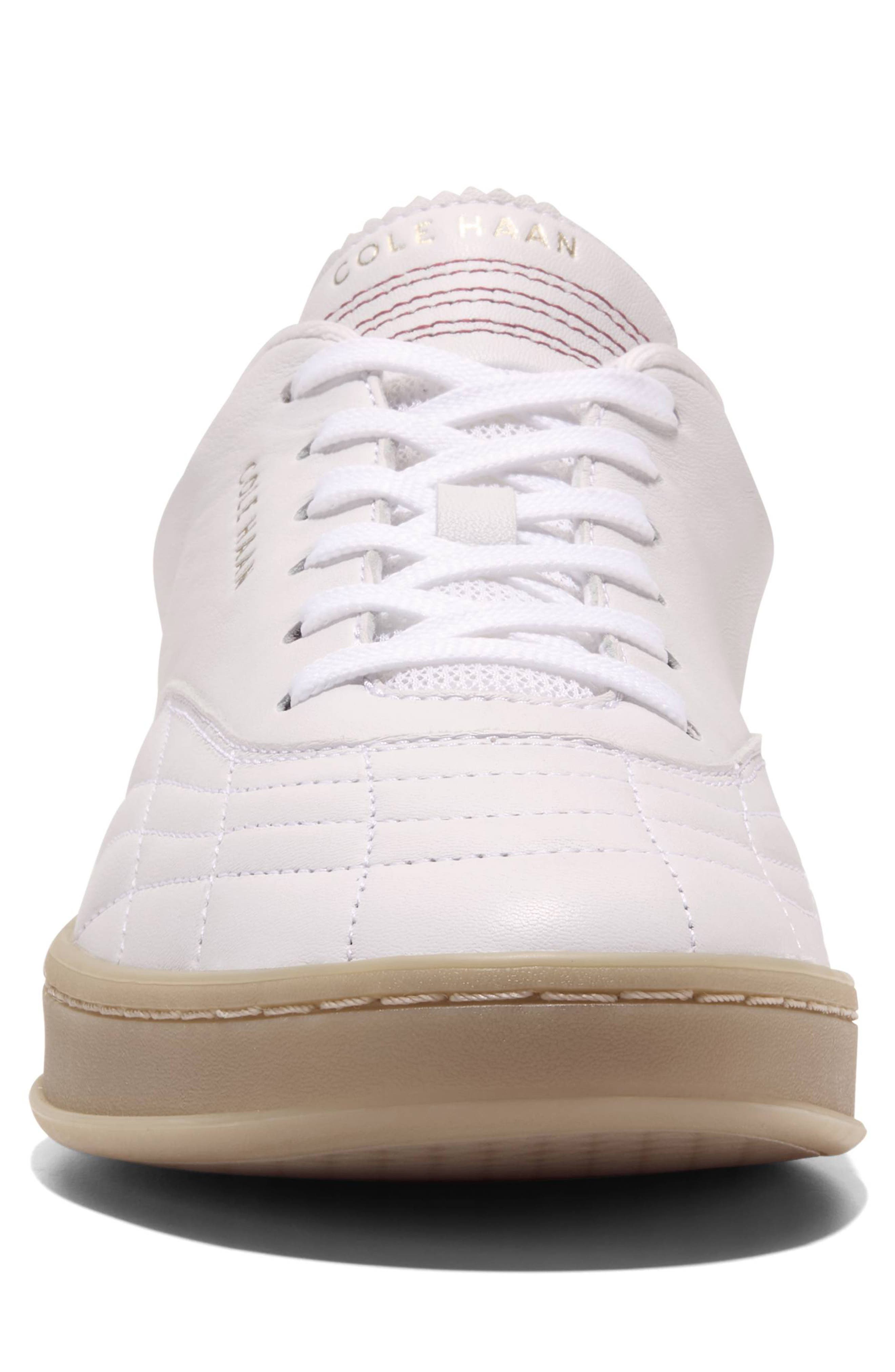 Cole Haan Grand Crosscourt Turf Sneaker, Alternate, color, White/ Claret