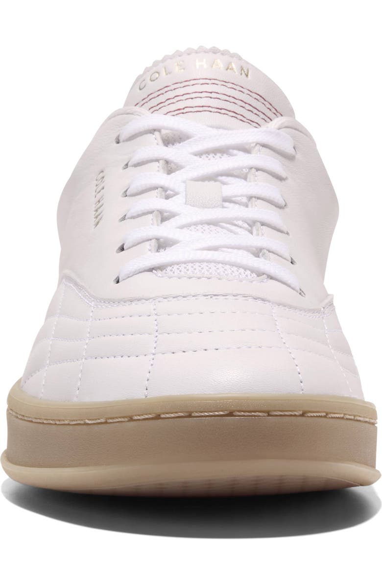 Cole Haan Grand Crosscourt Turf Sneaker, Alternate, color, White/ Claret