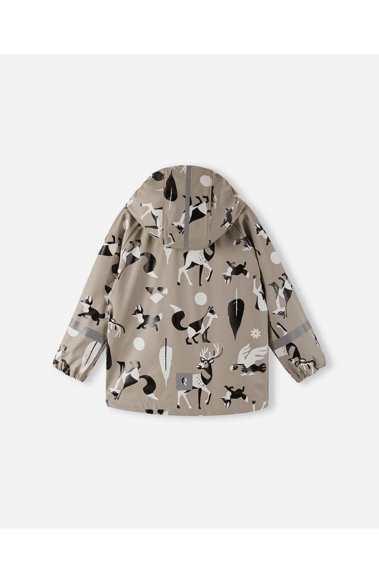 Reima Vesi Raincoat, Alternate, color, Earthy Beige