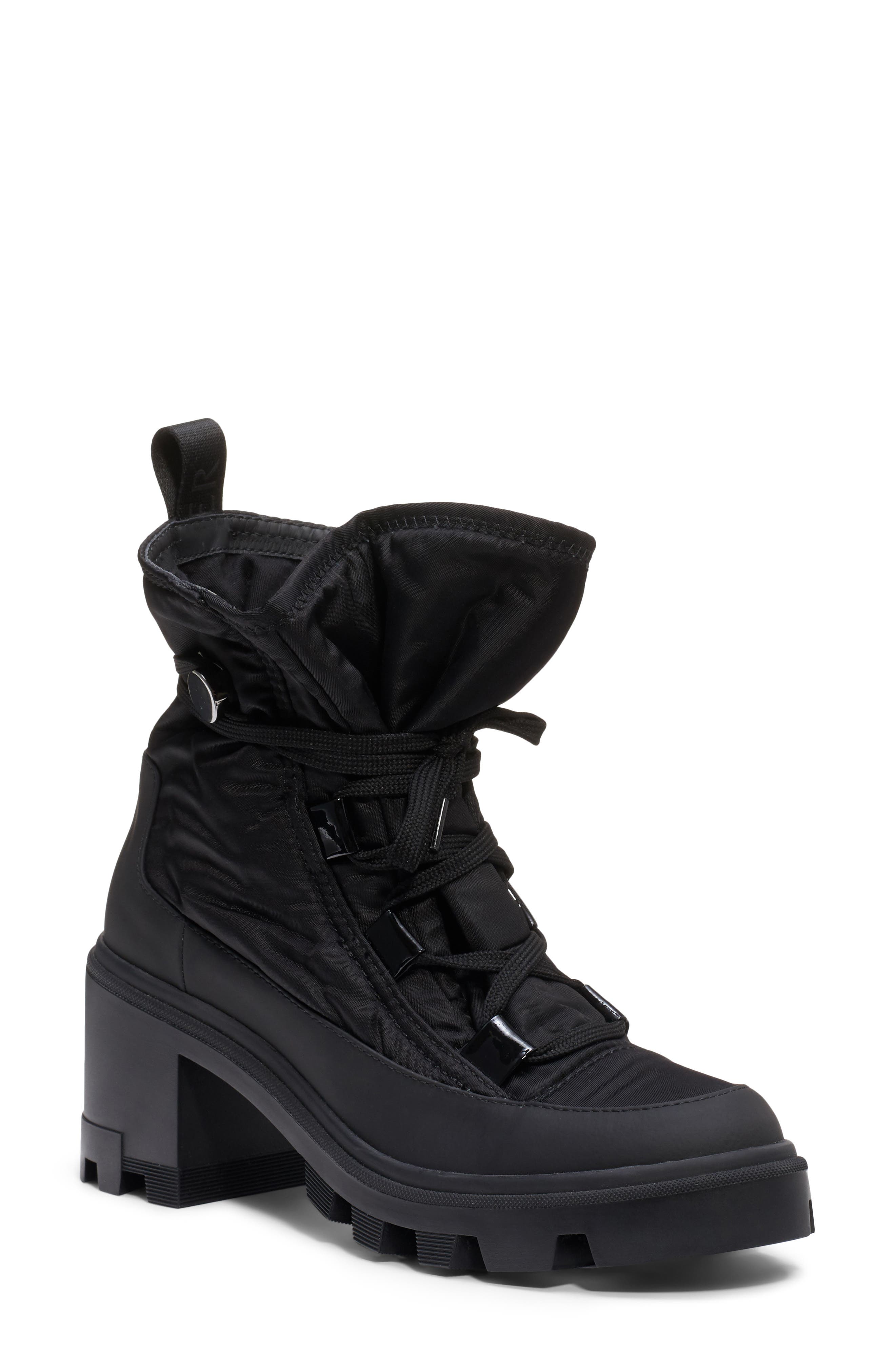 Moncler Cheryne Lug Sole Bootie, Main, color, 