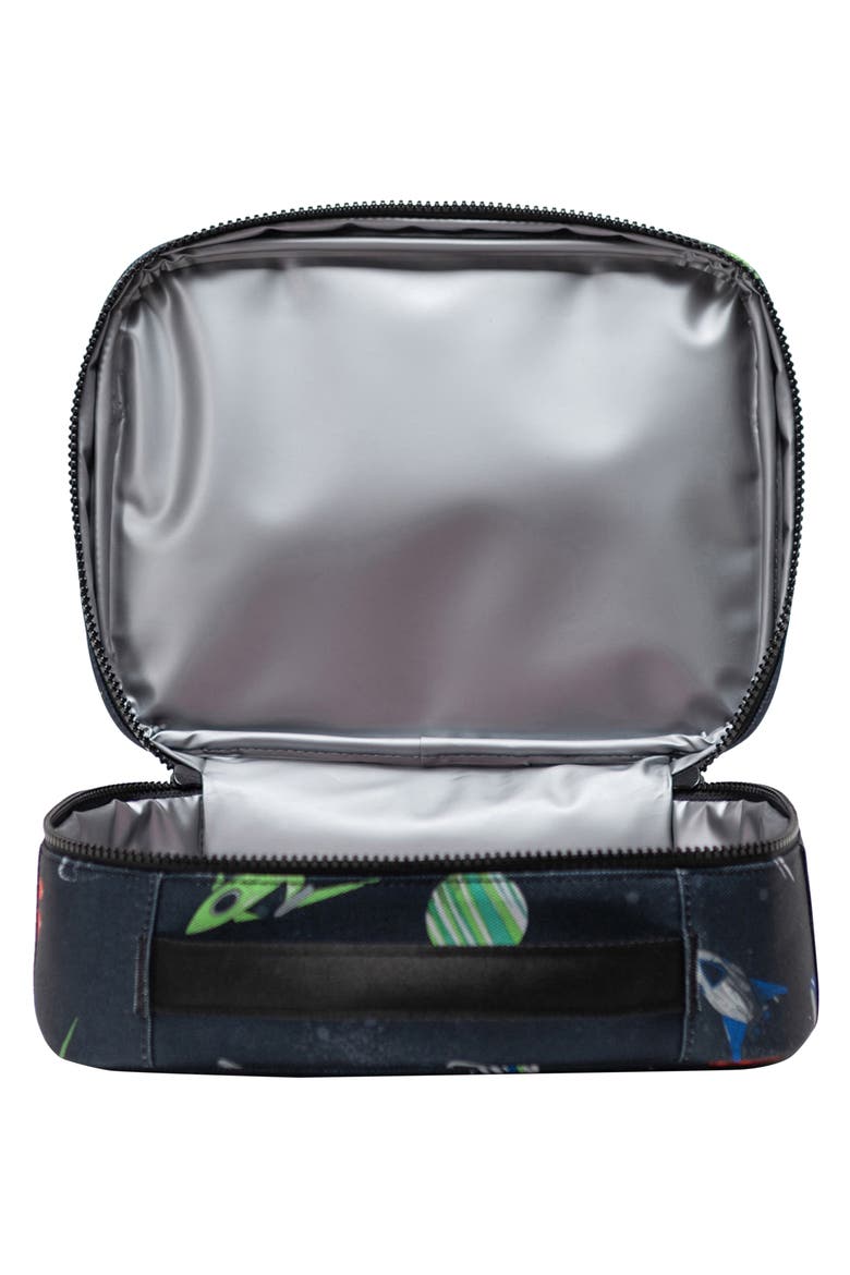 Kids' Pop Quiz Recycled Polyester Lunchbox, Alternate, color, SPACE ADVENTURE