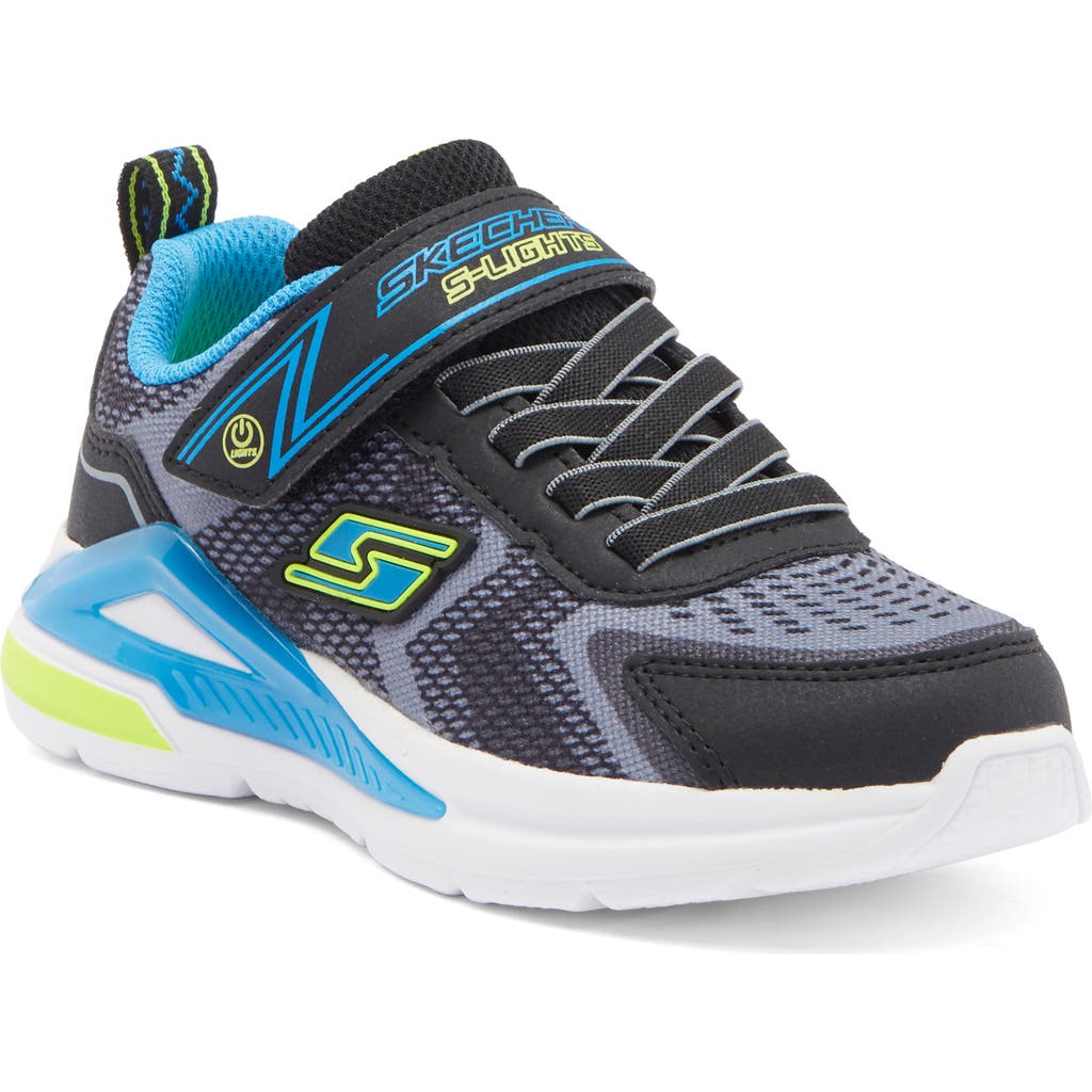 Skechers S Lights Tri-namics Sports Trainers Colour: Black/yellow, Size: Junior 2/35 In Black/yellow