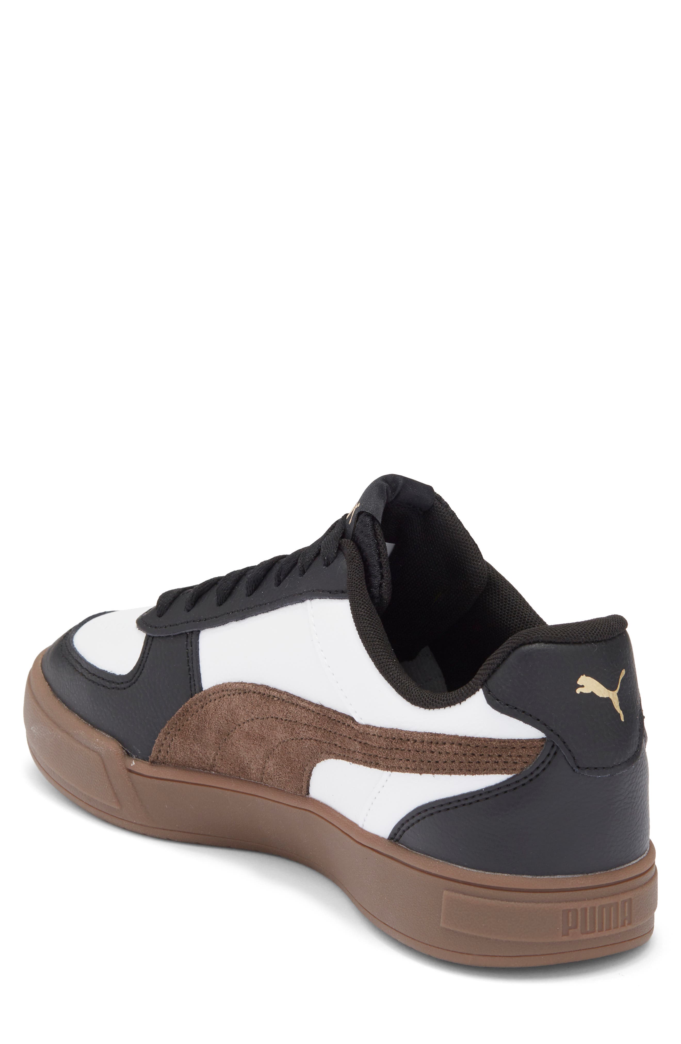 PUMA Carter Sneaker, Alternate, color, Puma White/ Chestnut Brown