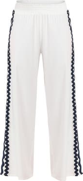 La Blanca Poolside Linen Blend Cover-Up Pants