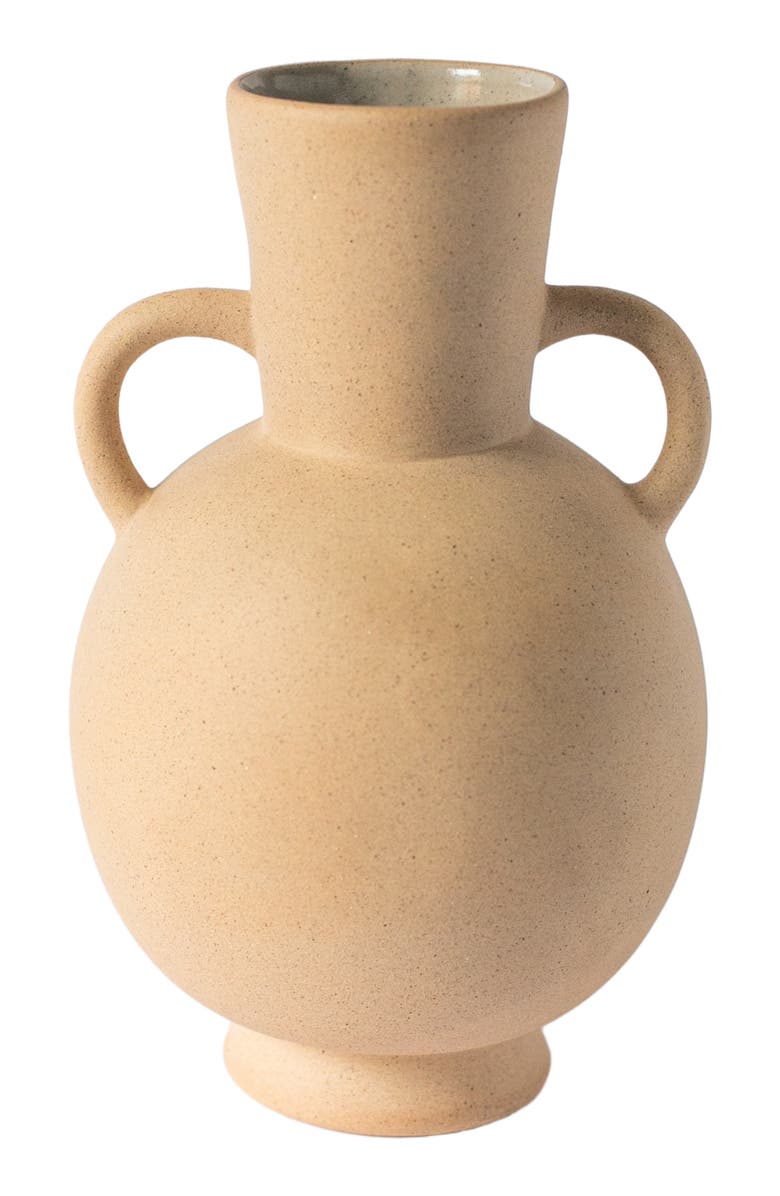 Al Centro Ceramica Tyrenno Vase, Main, color, Terracotta