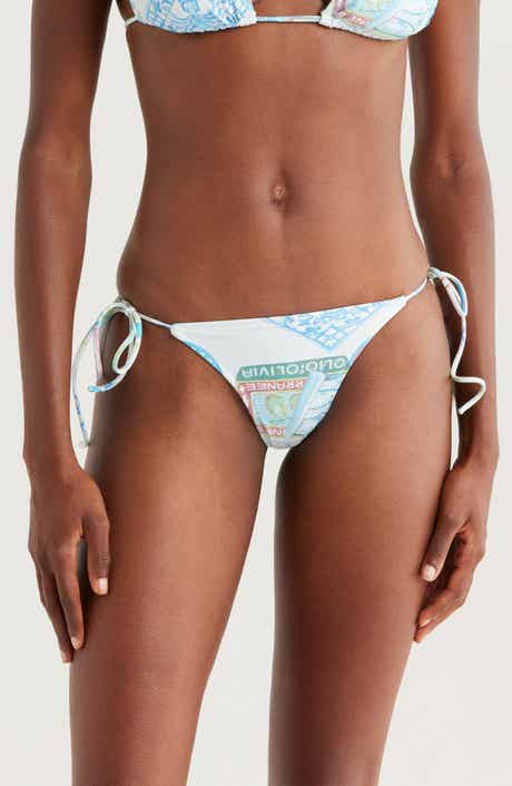Damson Madder Tie Side Bikini Bottoms