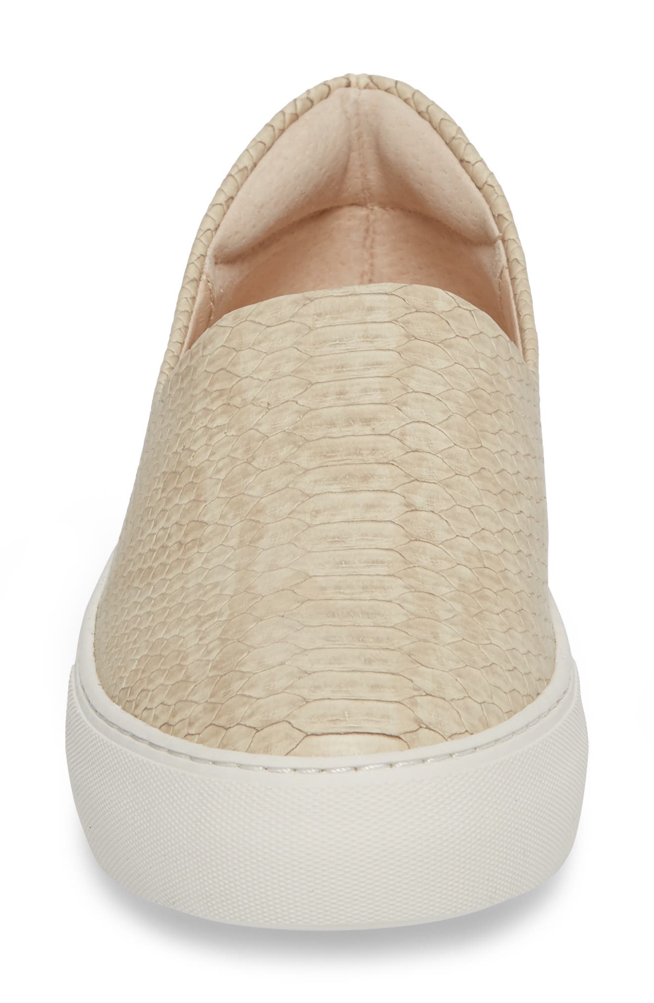 'Ariana' Platform Sneaker, Alternate, color, BEIGE EMBOSSED