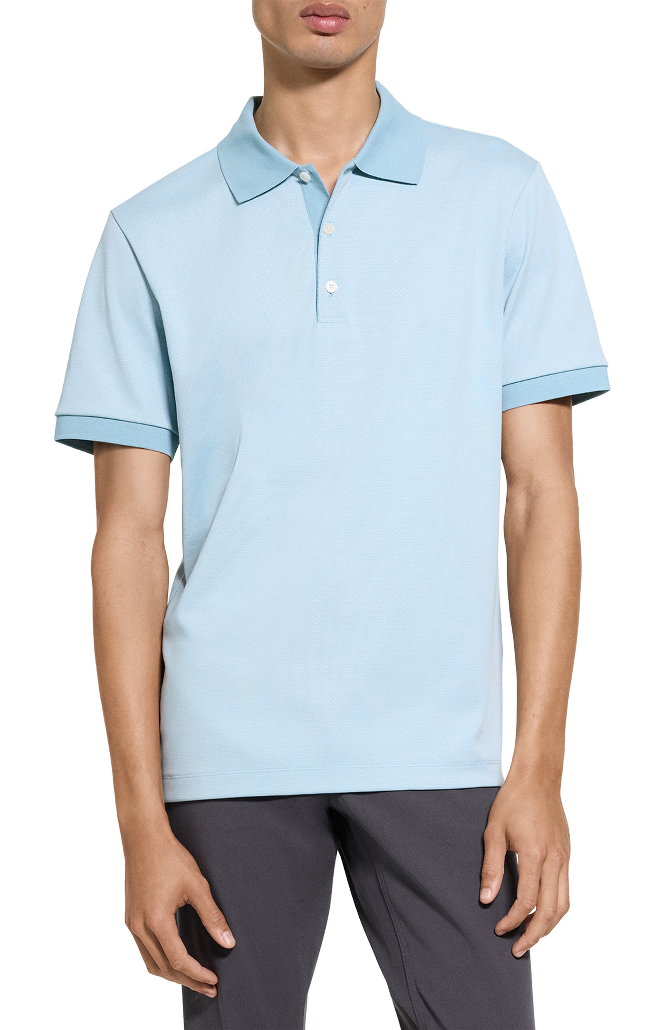 Geometric Jacquard Polo - image 3