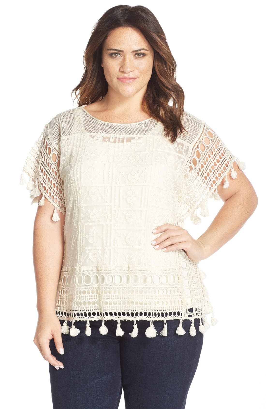 Tart 'Caris' Crochet Lace Top