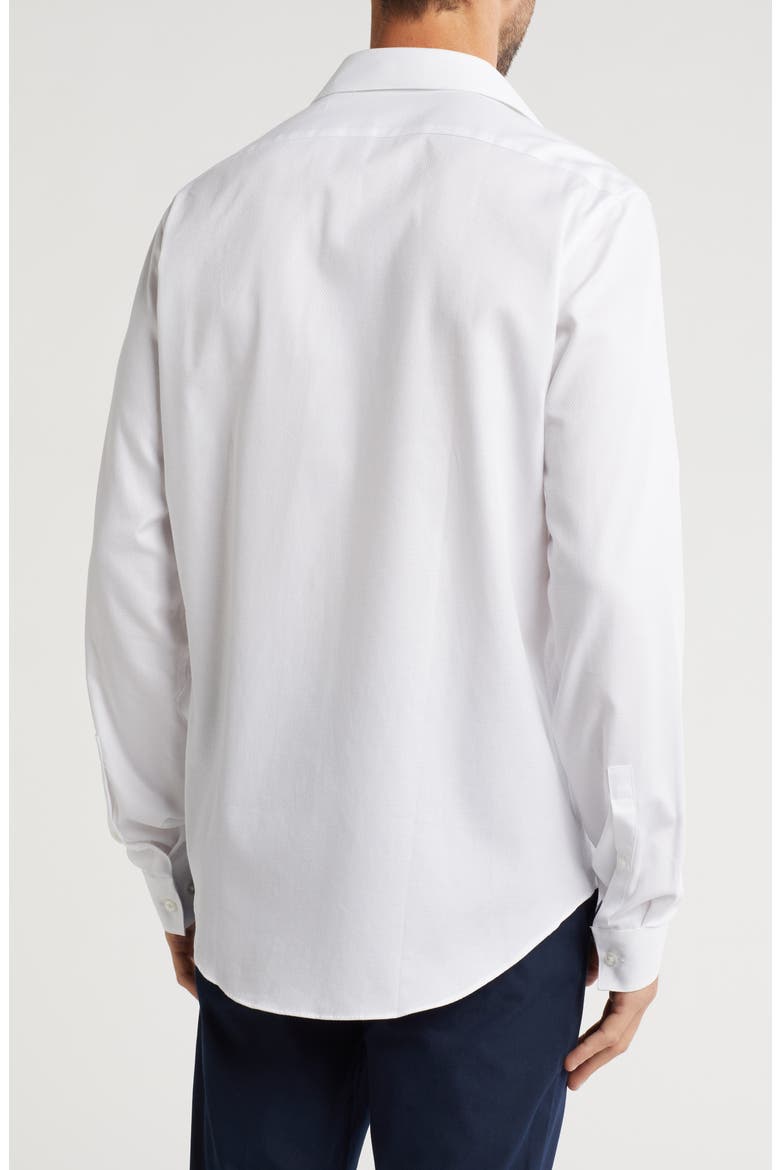 Core Slim Fit Dress Shirt, Alternate, color, WHITE