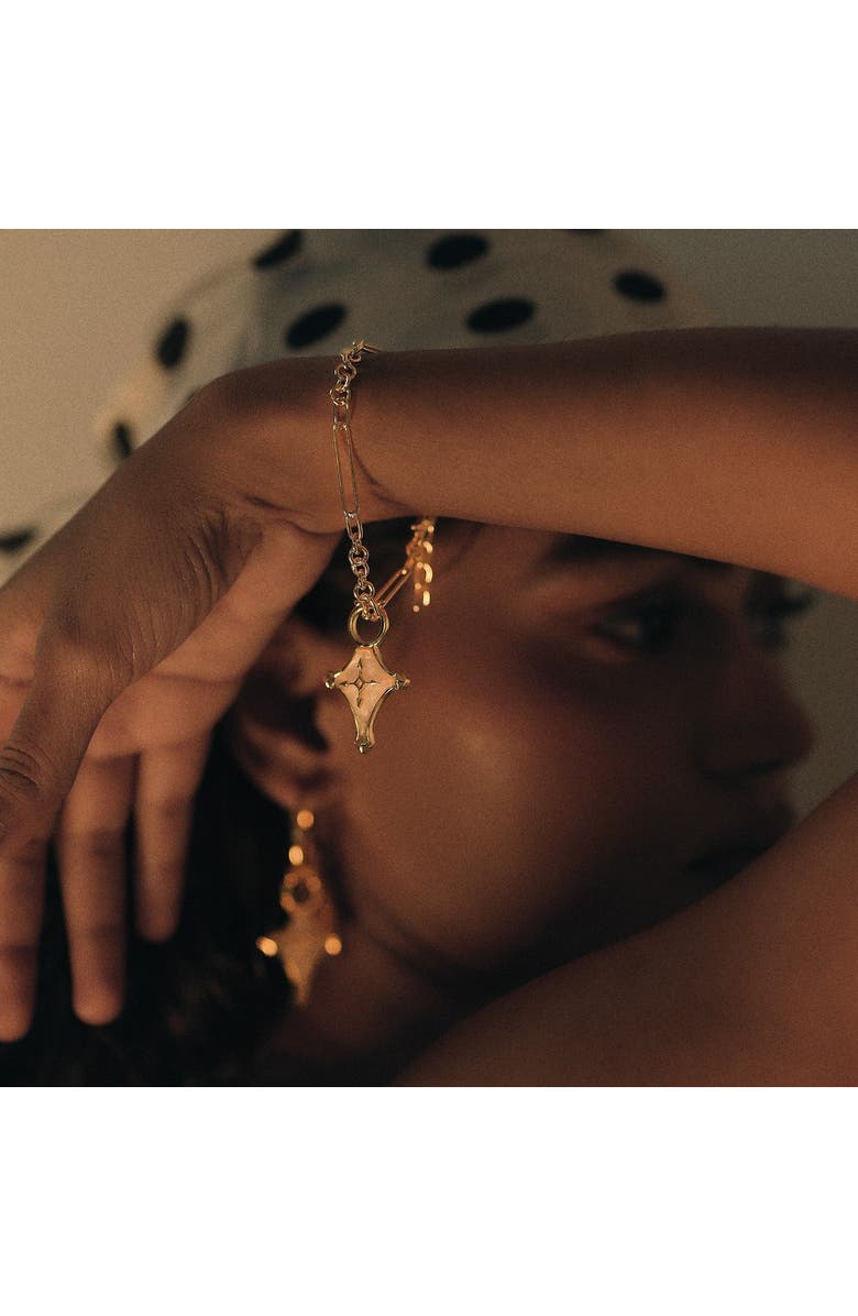 Dhwani Bansal Cruz Bracelet, Alternate, color, Gold Plated