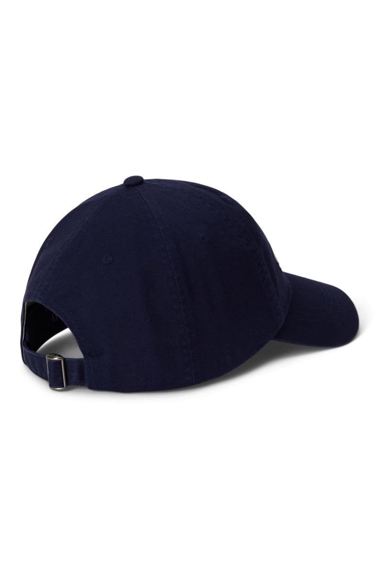 Embroidered Crest Cotton Twill Baseball Cap (Men) | Nordstrom