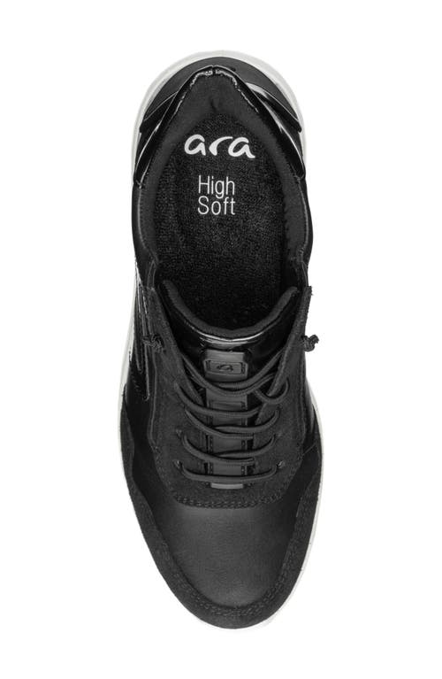 Ara Galicia Sneaker In Black