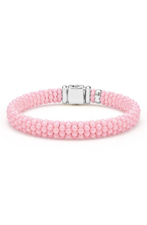 Pink Caviar Ceramic Beaded Bracelet (Nordstrom Exclusive)