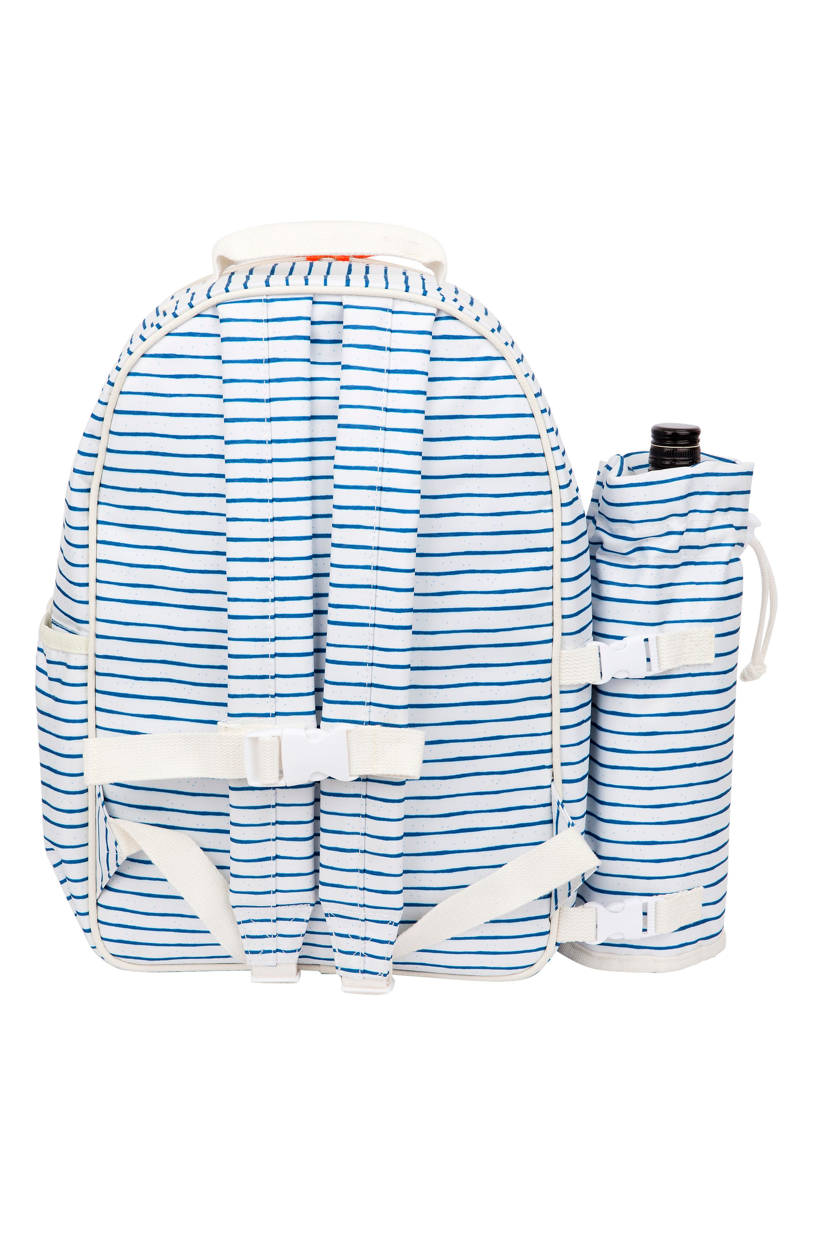 Picnic Cooler Backpack, Alternate, color, NOUVEAU BLEU/INDIGO