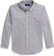 Polo Ralph Lauren Kids' Performance Plaid Oxford Shirt