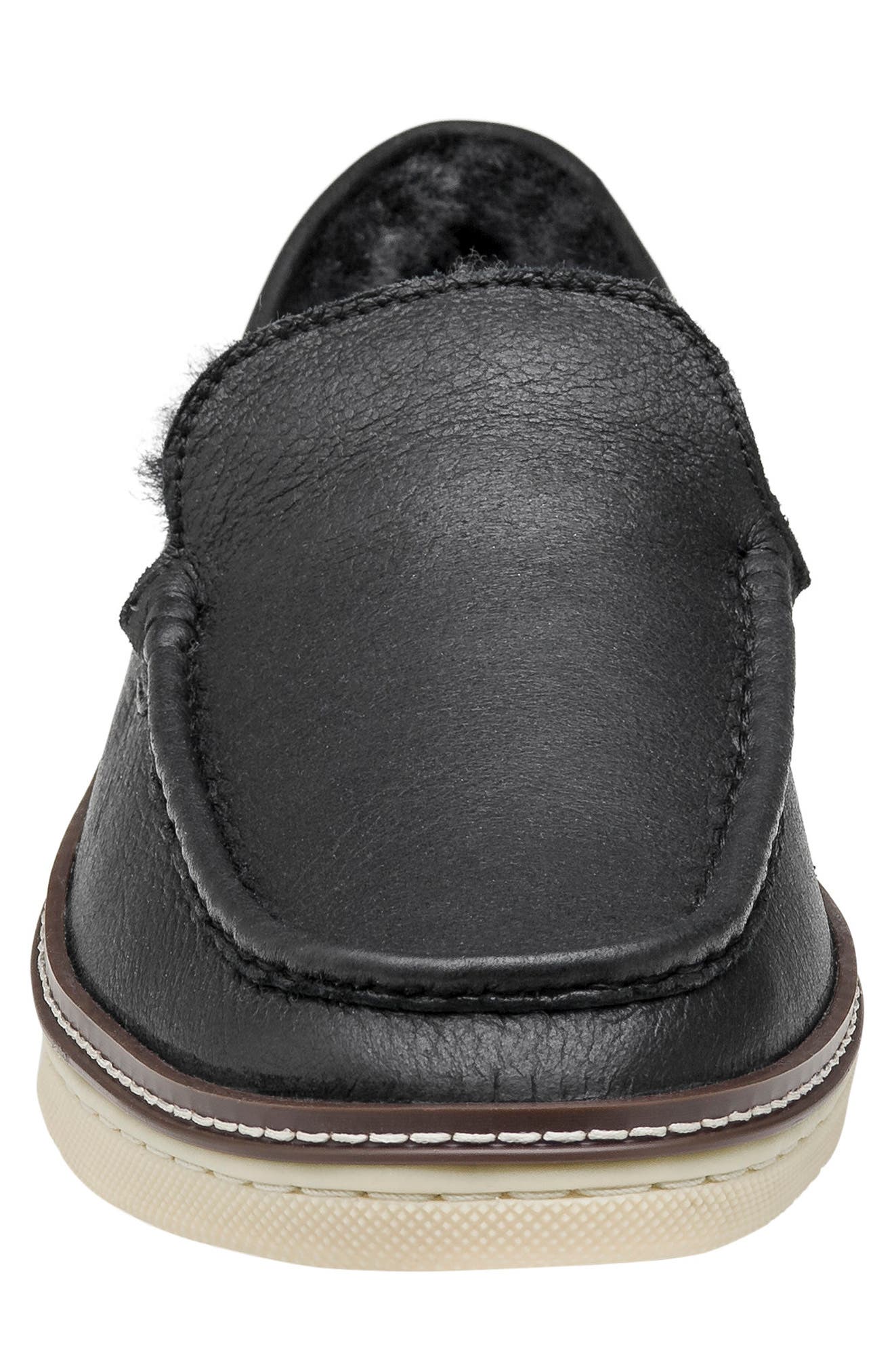 Johnston & Murphy McGuffey Genuine Shearling Lined Slip-On, Alternate, color, 