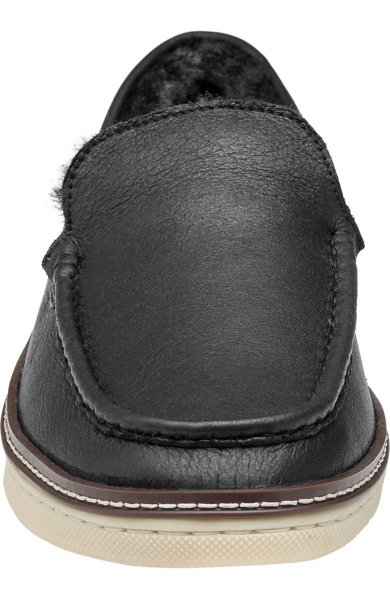Johnston & Murphy McGuffey Genuine Shearling Lined Slip-On, Alternate, color,