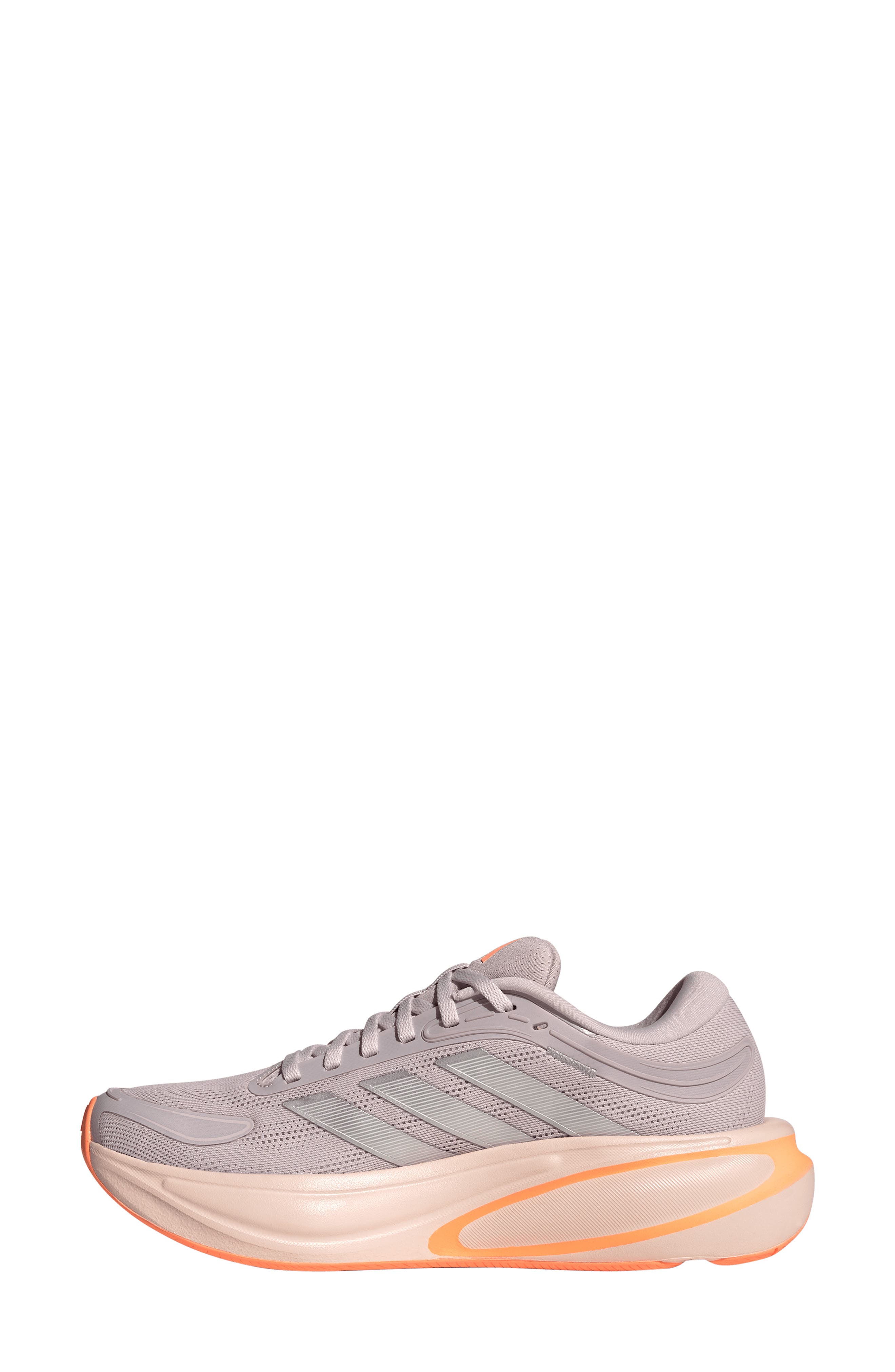 adidas Response 2 Running Shoe, Alternate, color, Ice Purple/ Silver/ Orange