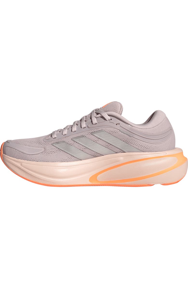 adidas Response 2 Running Shoe, Alternate, color, Ice Purple/ Silver/ Orange