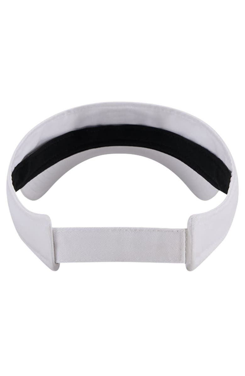 New Era Men's New Era White Philadelphia Eagles Main Adjustable Visor, Alternate, color, 