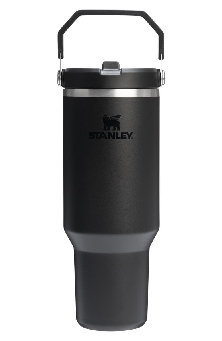 Stanley The IceFlow Flip Straw 40-Ounce Tumbler, Main, color, Black 2.0