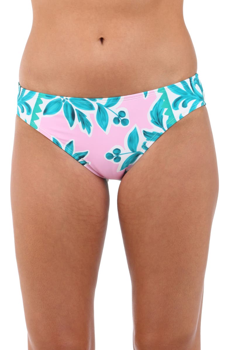 La Blanca Opulent Hipster Bikini Bottoms, Main, color, Pink Multi