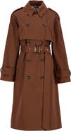 Barbour Aoife Belted Water Resistant Trench Coat
