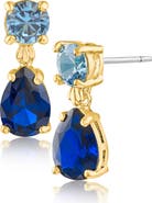 CZ by Kenneth Jay Lane Cubic Zirconia Drop Earrings