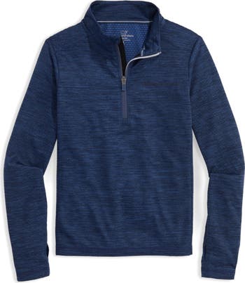 Kids' Sankaty Quarter Zip Performance Pullover