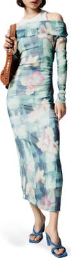 Desigual Floral Long Sleeve Dress & Tank Dress Set
