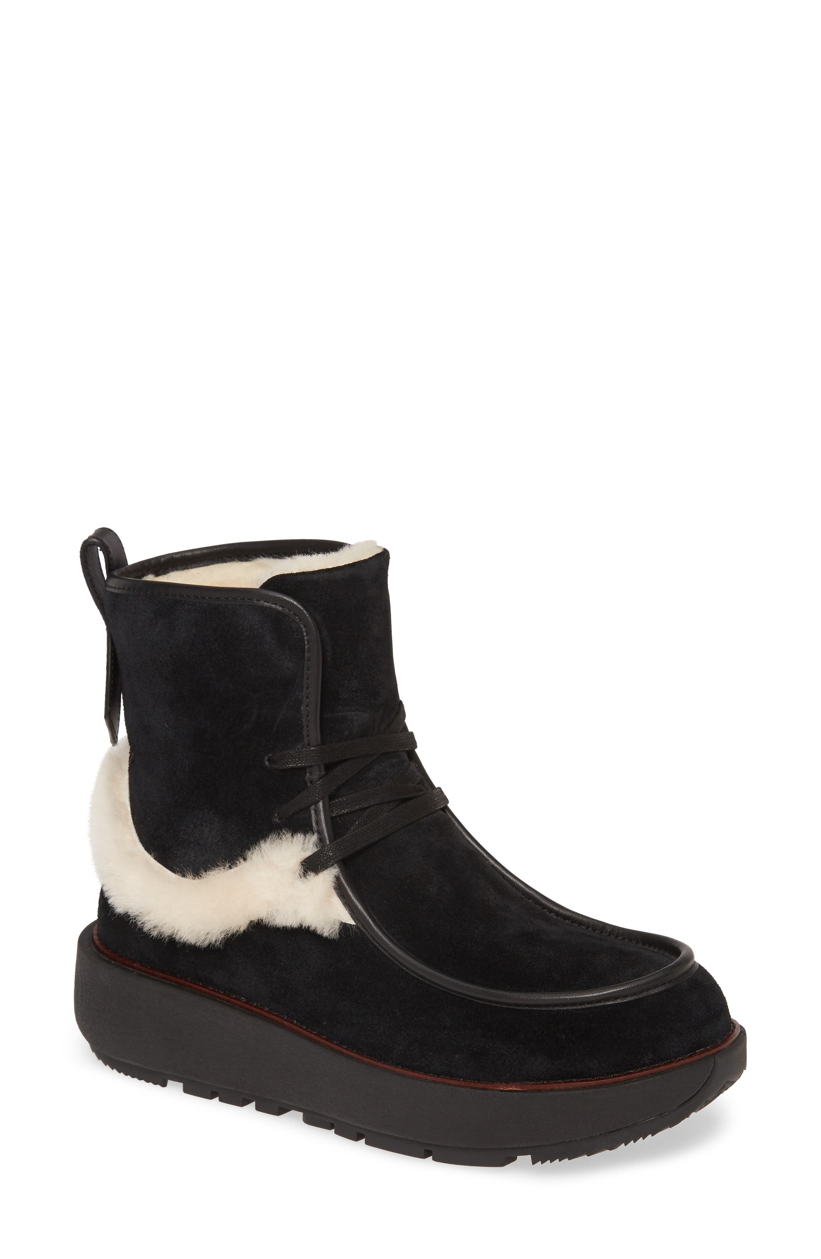 FitFlop Nyssa Genuine Shearling Chukka Boot, Main, color, 